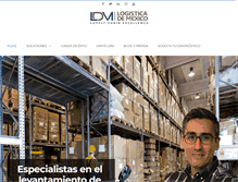 Tablet Screenshot of logisticademexico.com.mx